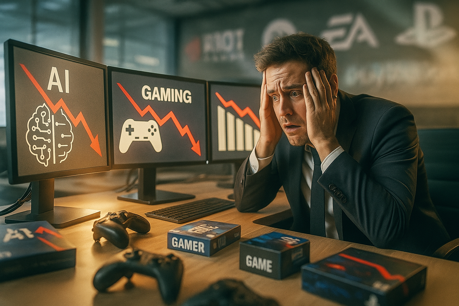 게임업계 AI 투자자 발칵, "생성형 AI 거부하는 개발사들 충격적"