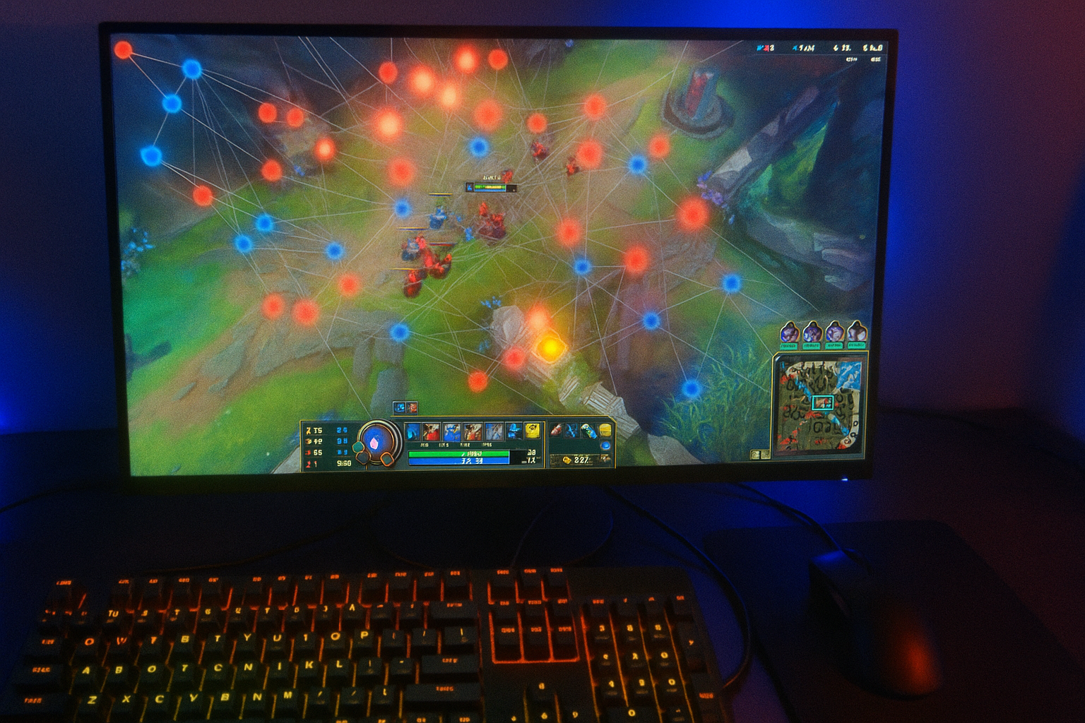 30분 롤 경기에서 4,500번 클릭? 한 유저의 충격적인 데이터 분석 결과