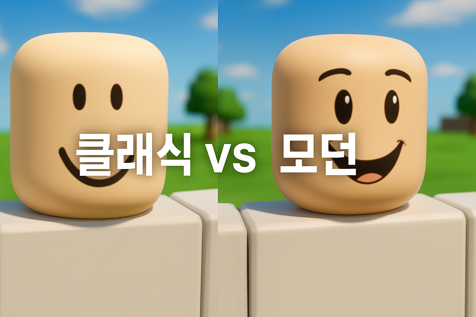 로블록스 유저들 발칵, 클래식 얼굴 아바타가 3D로 바뀌면서 원성 폭발