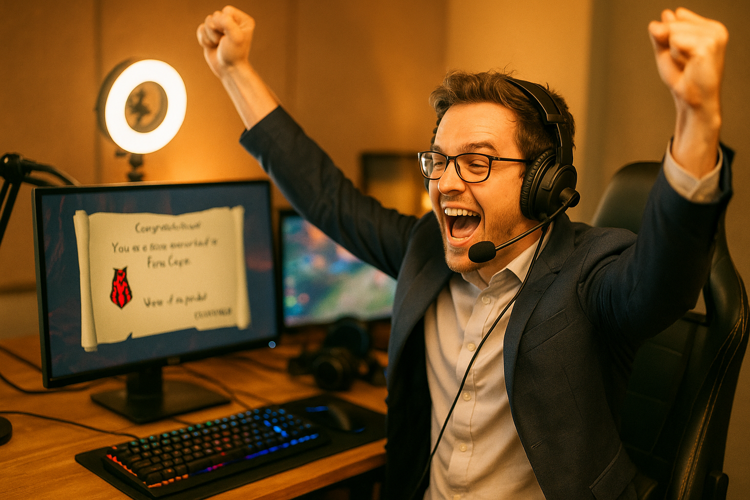 롤 해설자가 올드스쿨 룬스케이프에서 파이어 케이프 첫 획득, 게이머들 뭉클해해