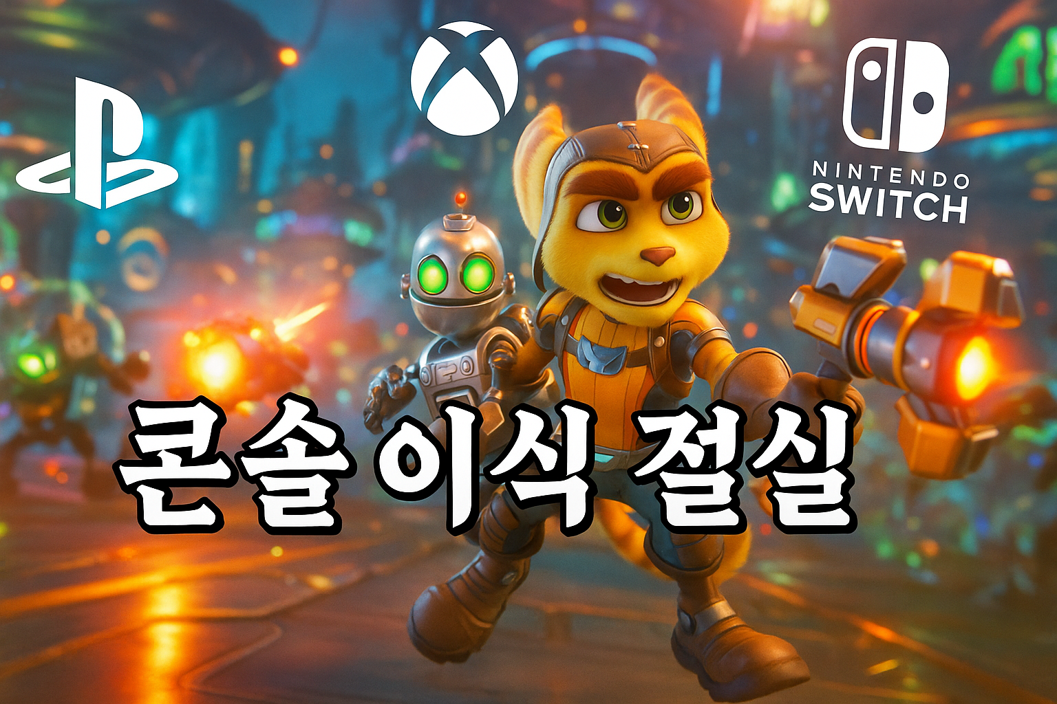 래쳇 앤 클랭크 팬들 발칵, "이 게임 다른 콘솔로도 나와야 산다"