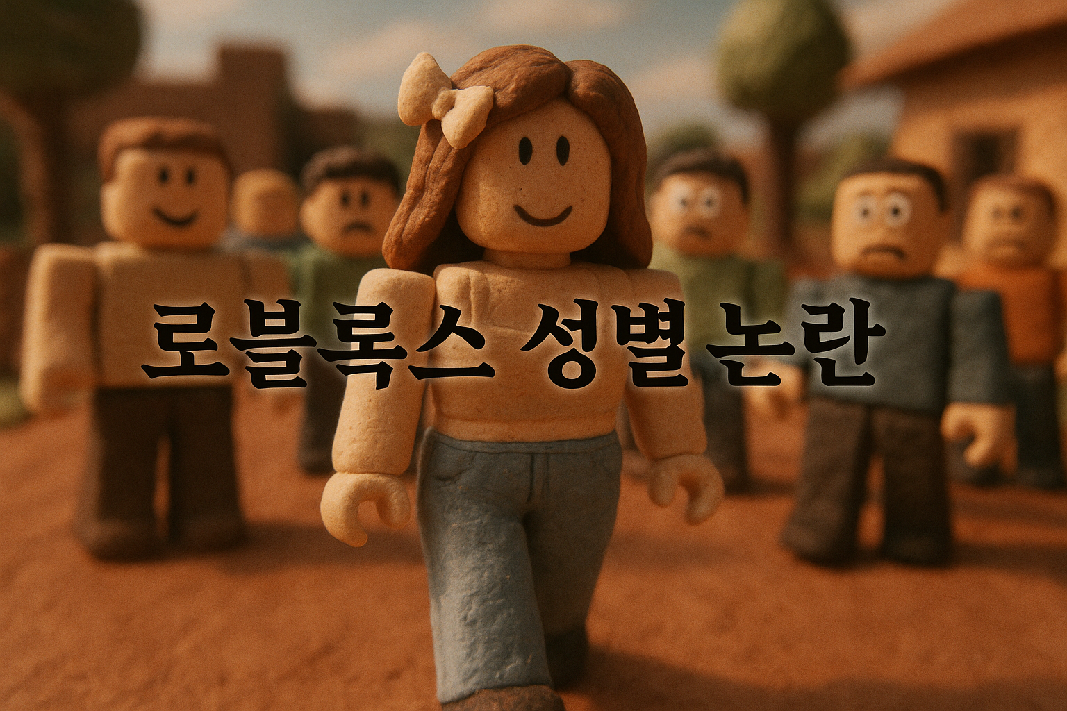 로블록스에서 여자로 플레이하면 벌어지는 충격적인 일들