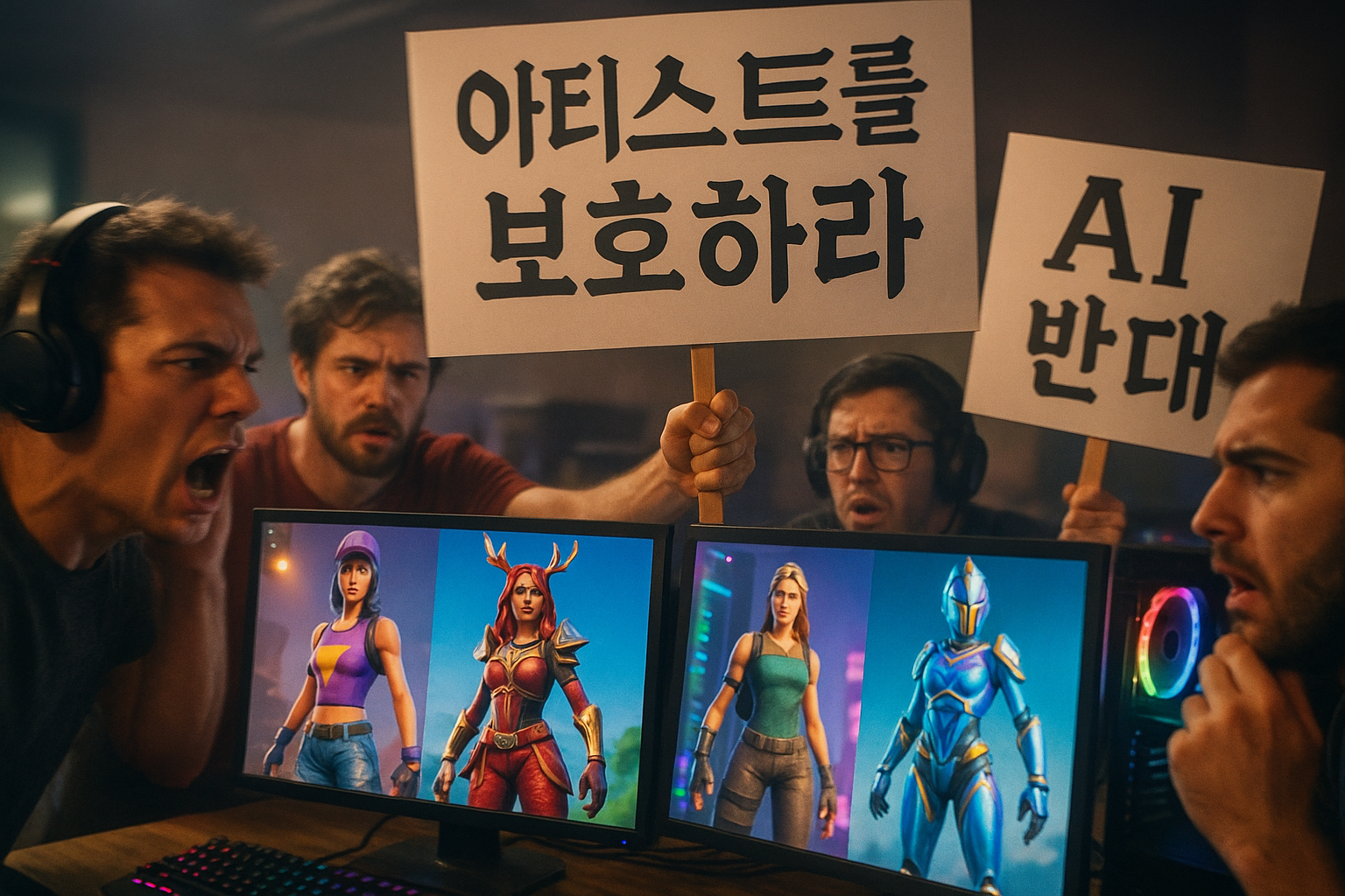 포트나이트 AI 스킨 출시에 유저들 발칵, "아티스트들 밥줄 끊는 것"