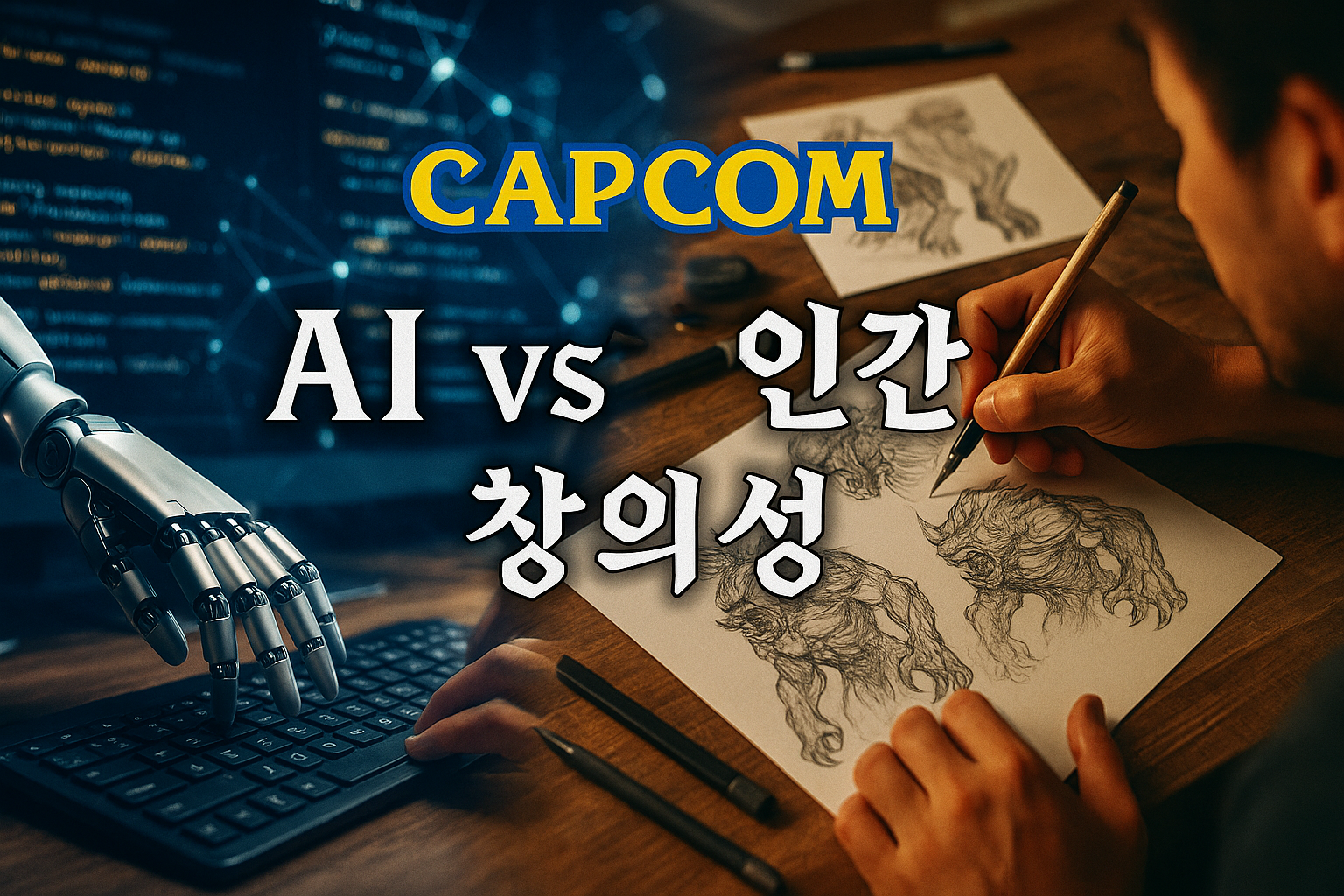 캡콤, 결국 AI 도입 선언했지만... 유저들 반응은 '경악'