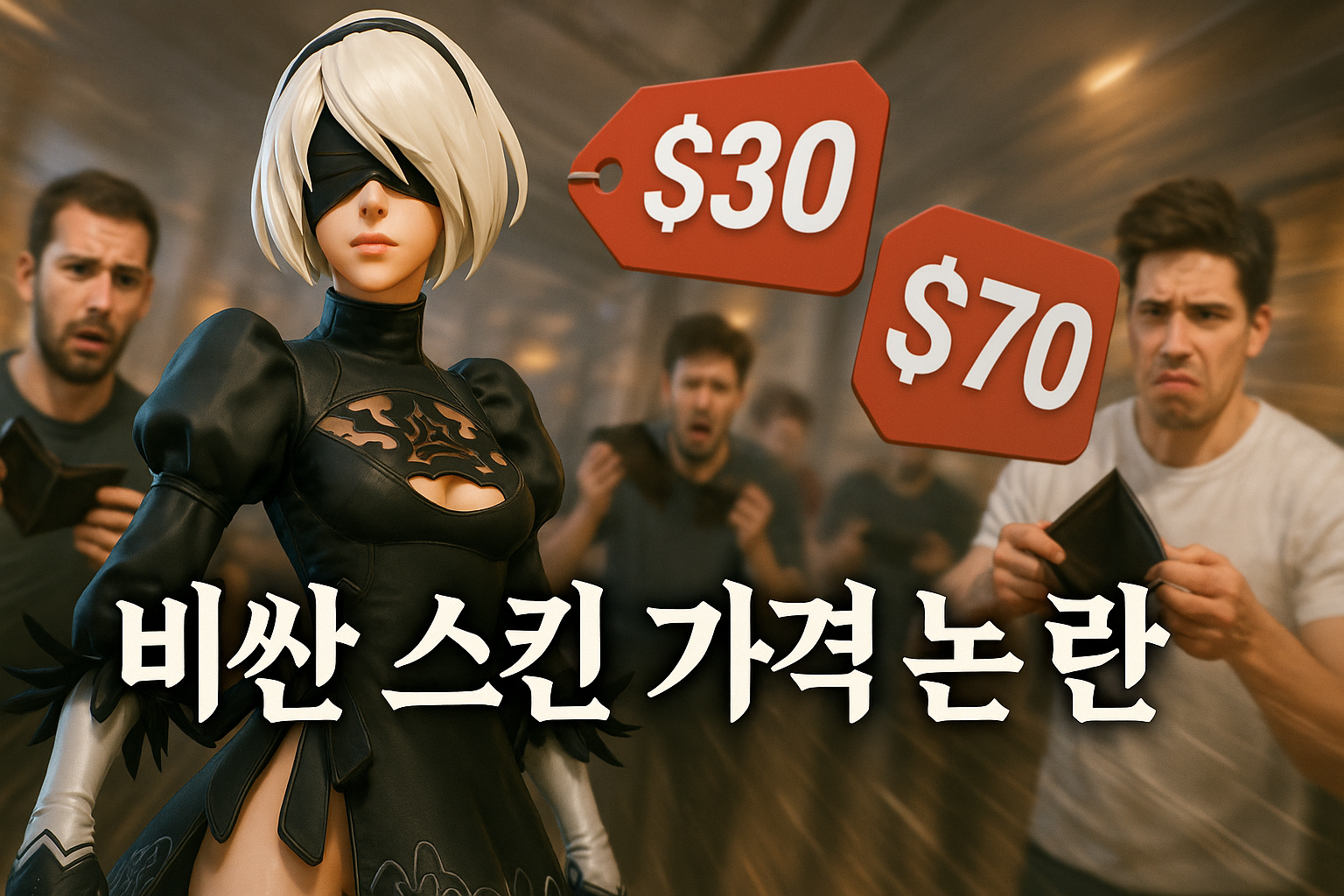 오버워치 니어 콜라보 가격 정책에 유저들 발칵, "번들 할인 깎아먹기 장사"