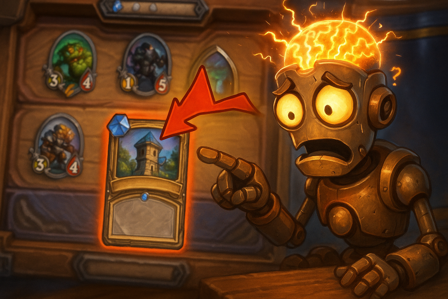 하스스톤 봇들이 AI 시대에 오히려 더 멍청해졌다