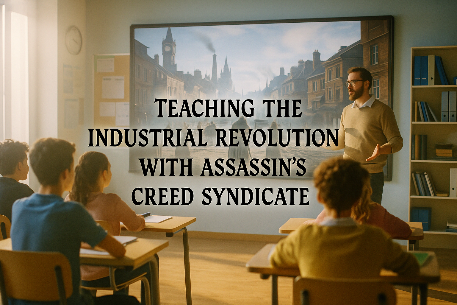 역사 수업에 어쌔신 크리드를 활용한 교사, 산업혁명을 게임으로 가르쳐 화제