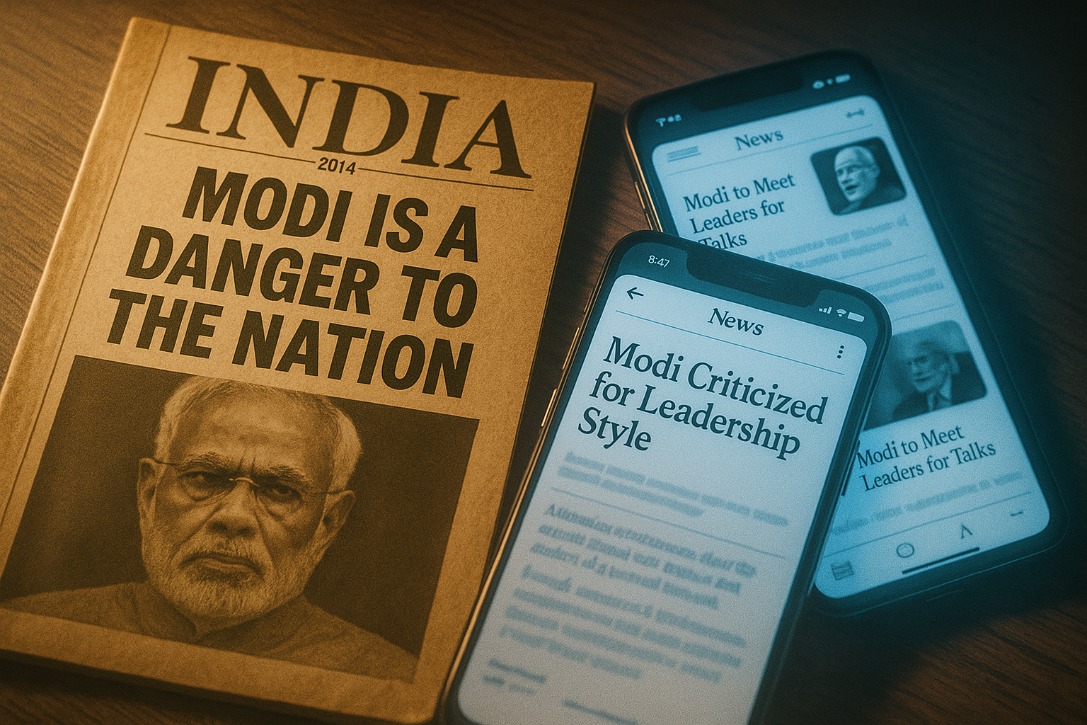 10년 전엔 달랐다...인도 언론이 권력자 향해 쏘아댔던 날카로운 비판, 지금은?