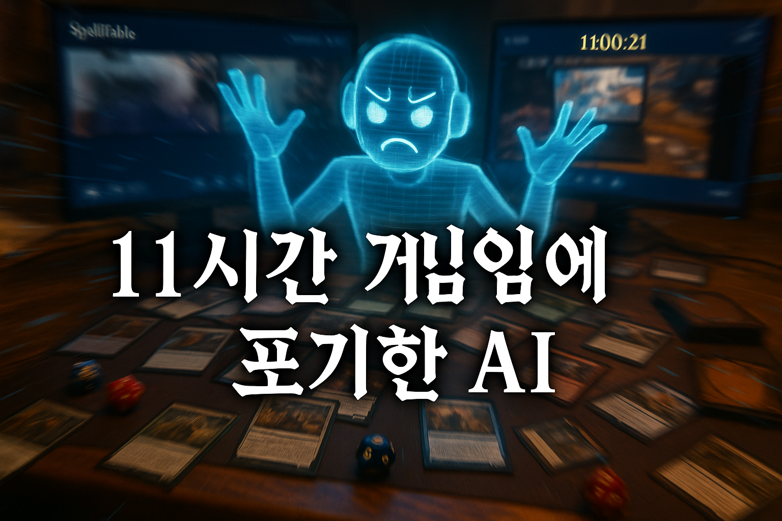 AI 심판도 포기한 11시간짜리 매직 더 게더링 게임, 결국 스스로 꺼져버렸다