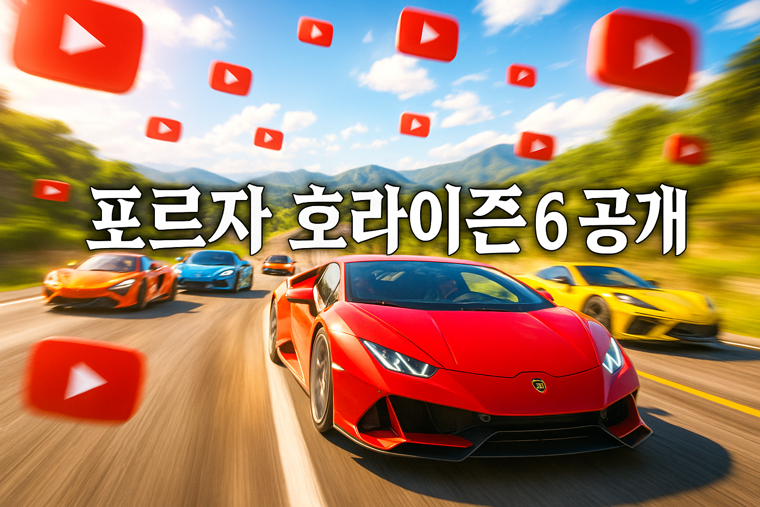 포르자 호라이즌 6, 4월 8일 유튜버들 통해 첫 공개된다