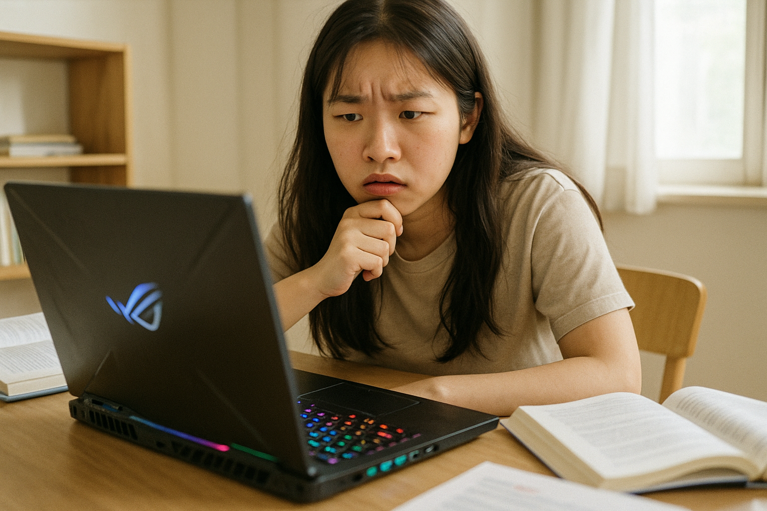 맥북 네오 달라고 했더니 게이밍 노트북을 받은 학생의 당황스러운 고민