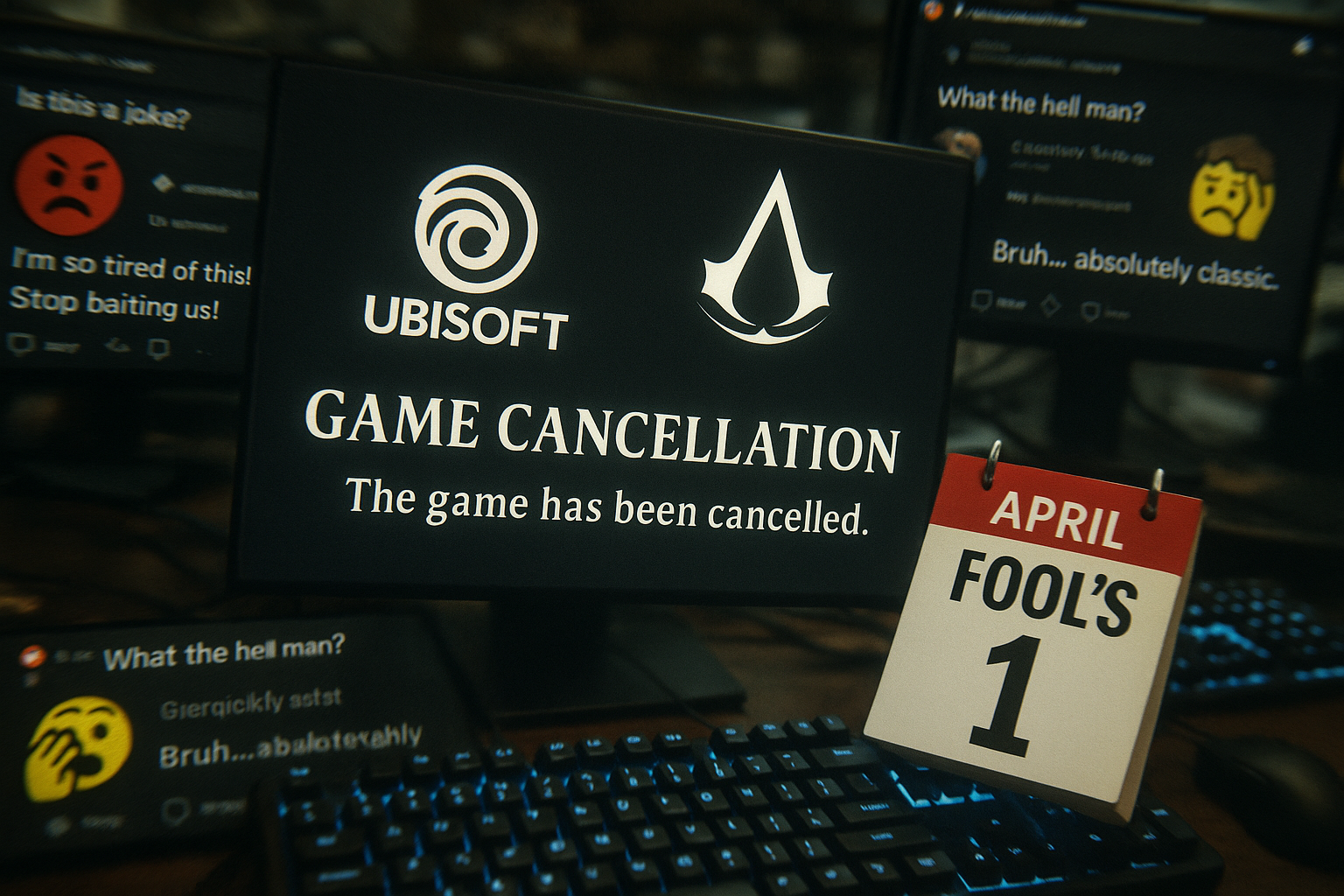 유비소프트, 어쌔신 크리드 블랙 플래그 리메이크 개발 중단 발표... 알고보니 만우절 장난?