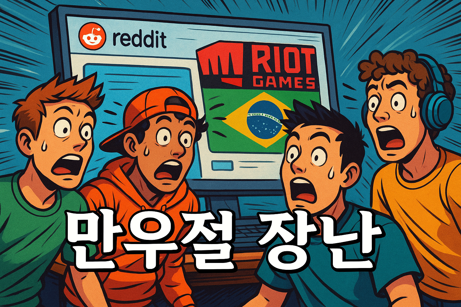 브라질 게임 커뮤니티, 만우절에 라이엇에 서브레딧 '매각' 농담으로 화제