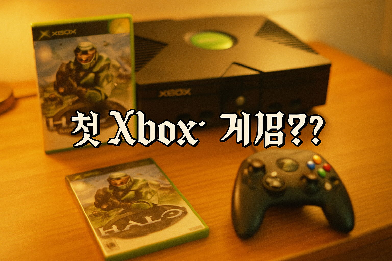 오리지널 Xbox 첫 게임이 뭐였냐고? 당연히 헤일로지!