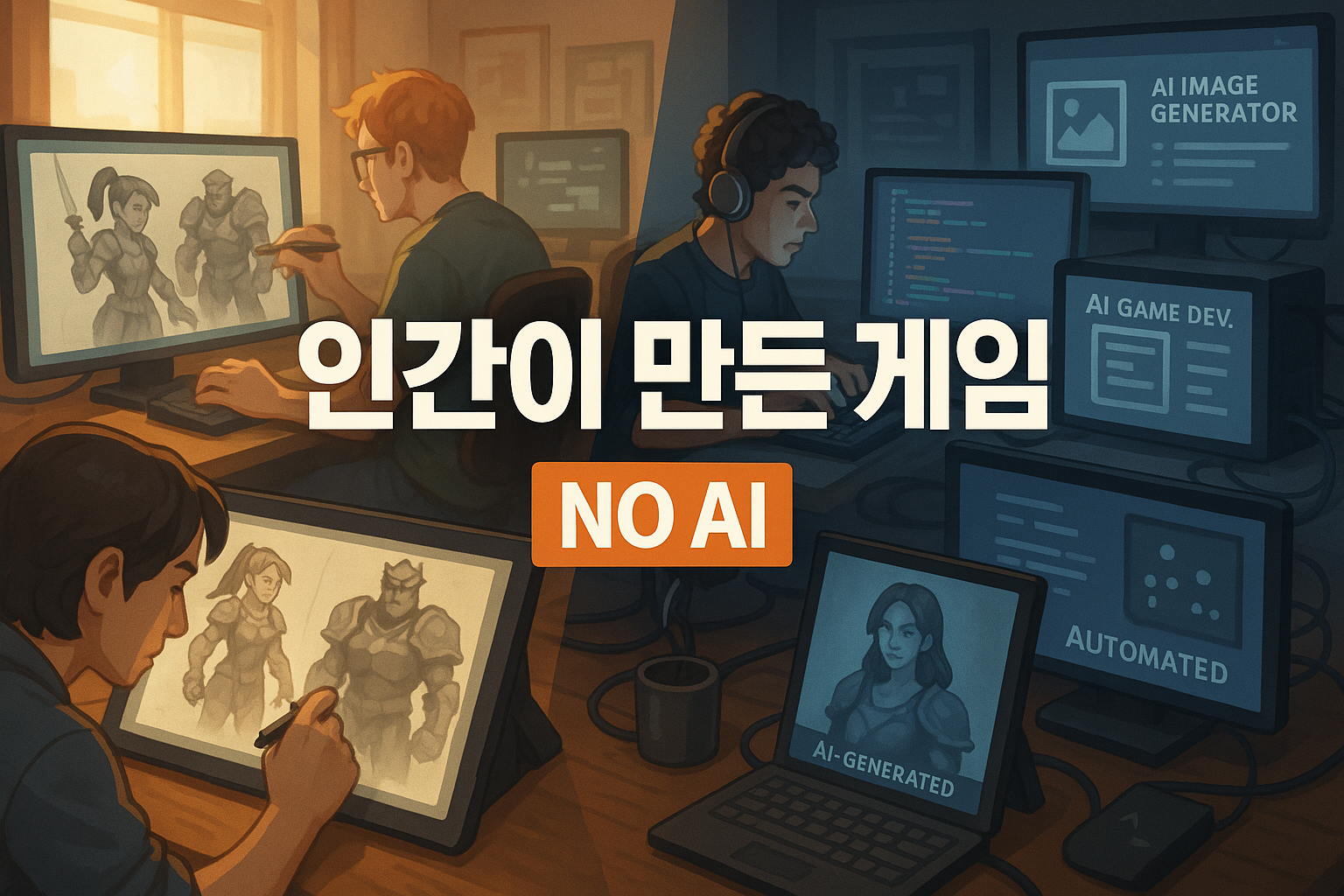 워프레임 개발진 "우리 게임에는 AI 생성 콘텐츠 절대 없다"...게이머들 환영 일색