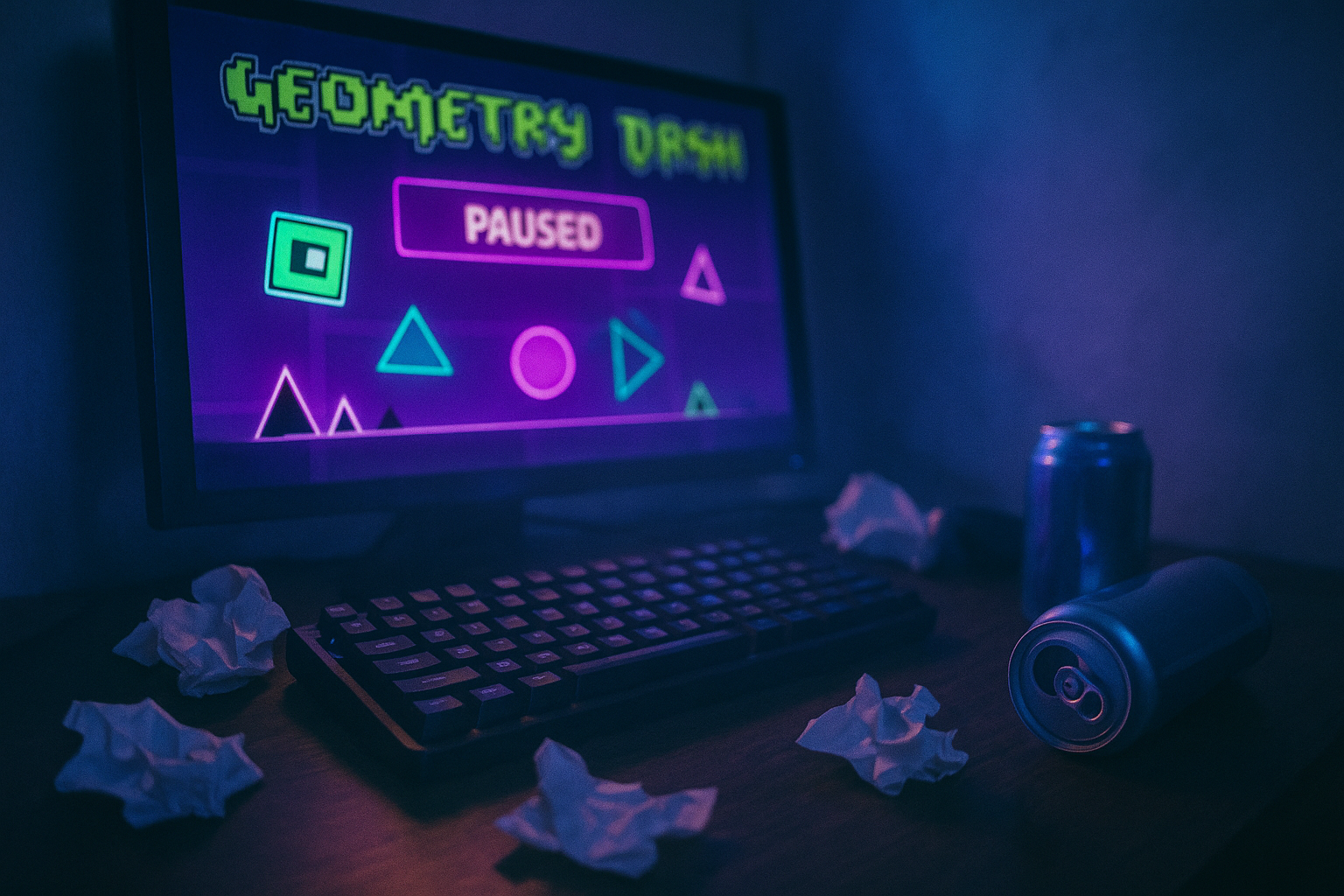 9년 실력이 하루아침에 증발...지오메트리 대시 고인물의 슬픈 고백