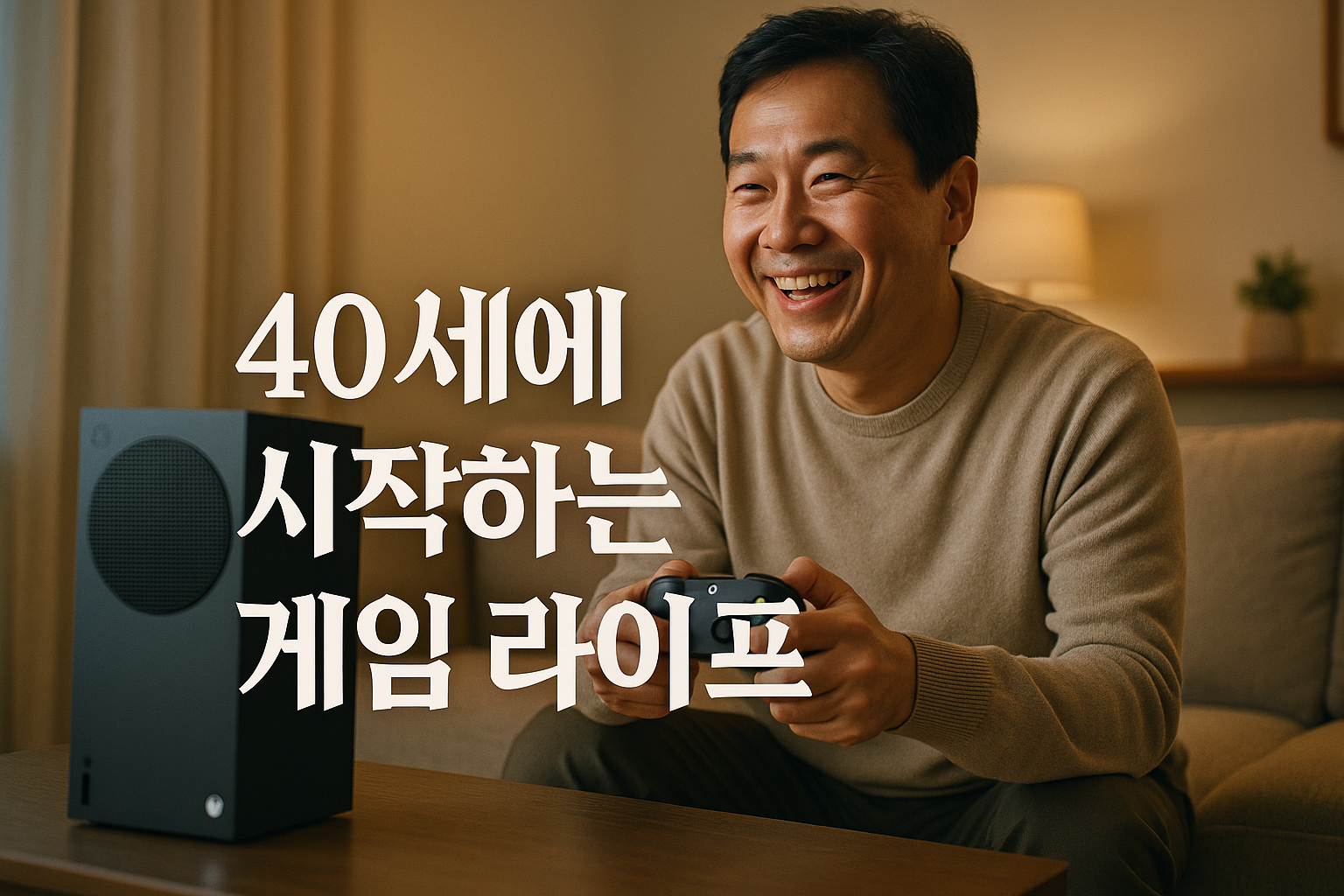 40세에 처음 게임기 산 아저씨, 게임 커뮤니티 훈훈한 반응 화제