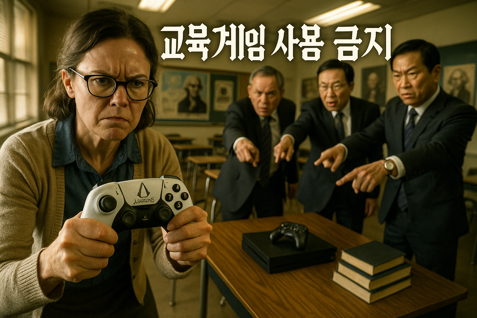 어쌔신 크리드로 역사 수업했던 선생님, 결국 교육청에 막혔다