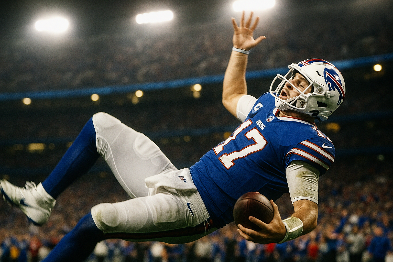 NFL 조시 앨런, MVP 수상자인데 '최고의 플로퍼'라니... 팬들 반응 엇갈려