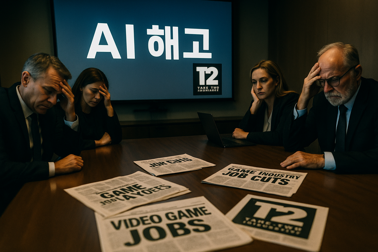 테이크투, AI 팀 해체하며 '게임계 AI 미래론' 발칵 뒤집혀