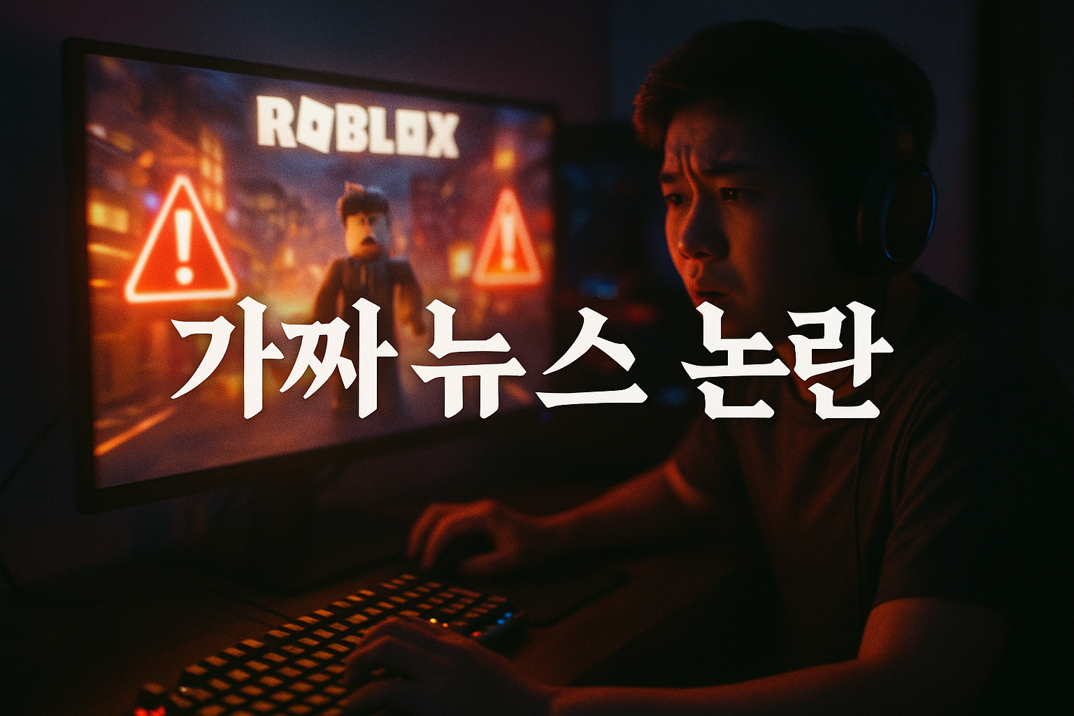 로블록스 게임에서 간질 발작 사망설, 결국 거짓으로 밝혀져 커뮤니티 발칵