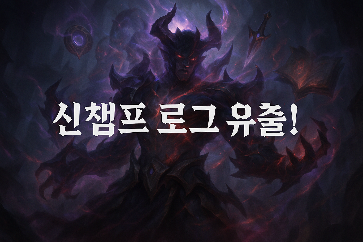 롤 신챔프 '로크' 유출 영상에 팬들 경악, "이게 악마 변신이야?"