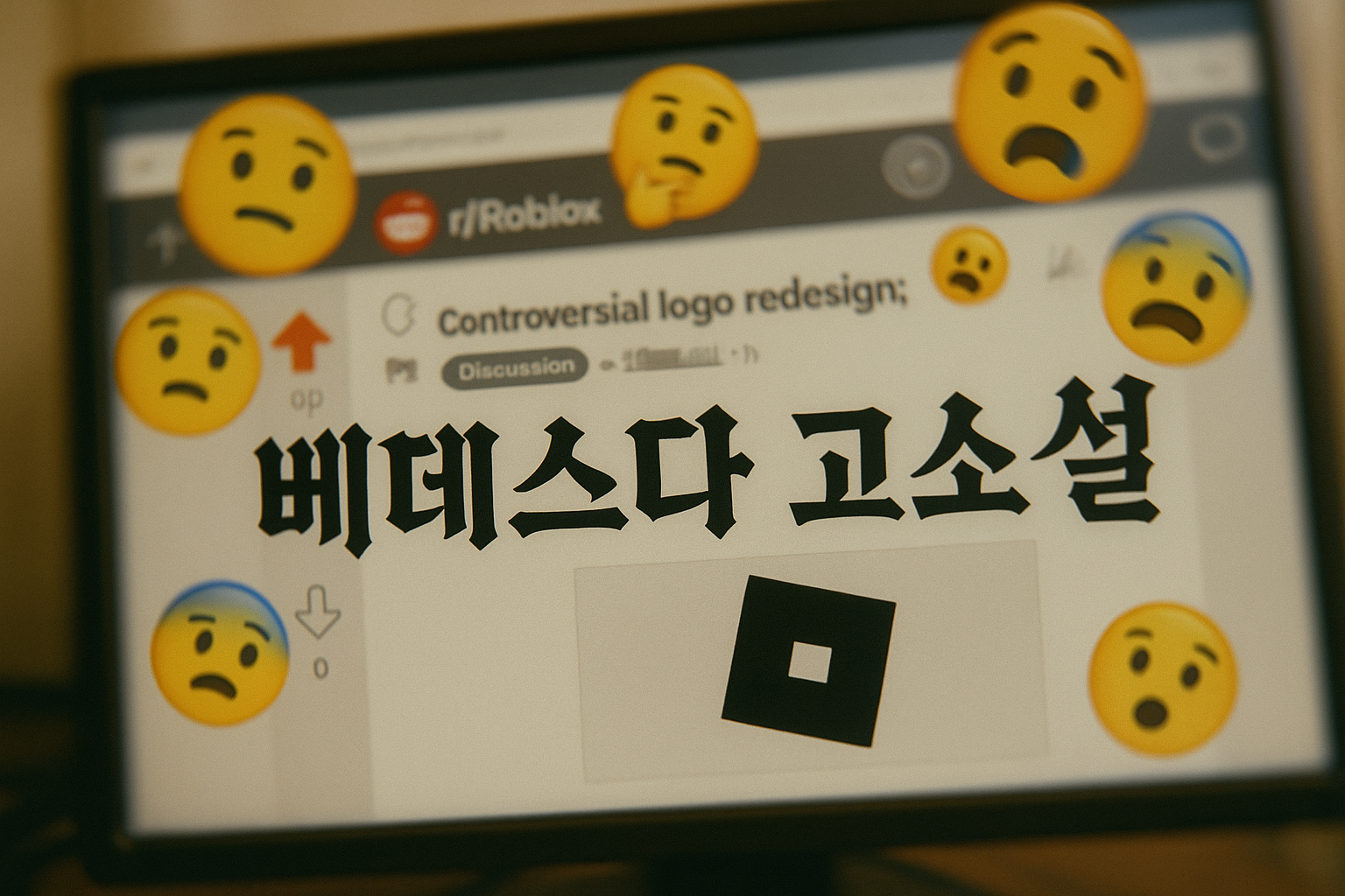 로블록스 로고 '개선' 시도했다가 베데스다한테 고소당할 뻔한 유저 등장