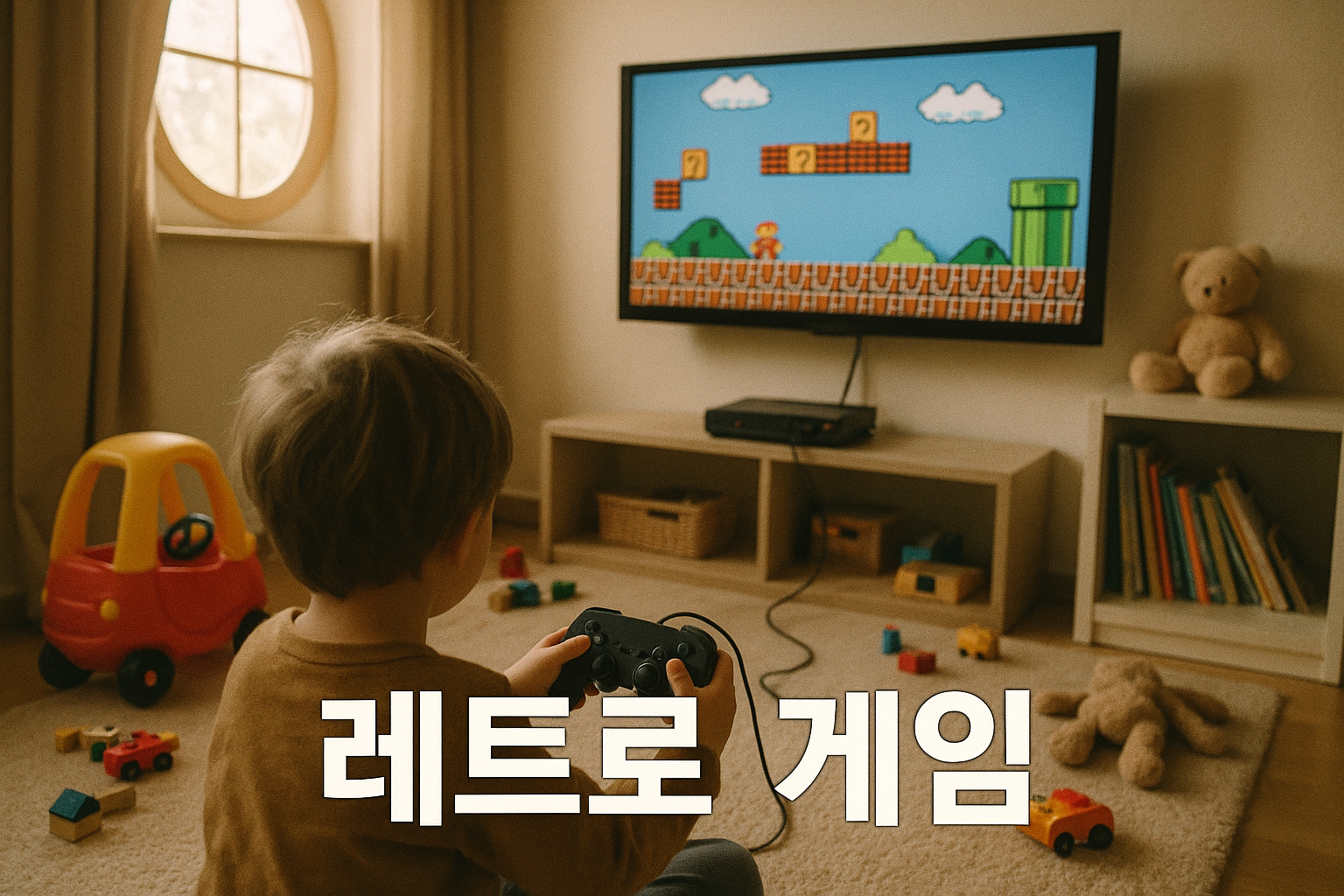 아이 키우는 집에서 레트로 게임기 프로젝트 완성했다는 해외 게이머 화제