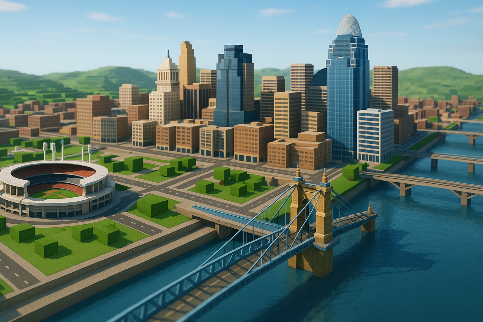 로블록스로 시네시내티 도시를 완벽 재현한 개발자 등장, 커뮤니티 '경악'