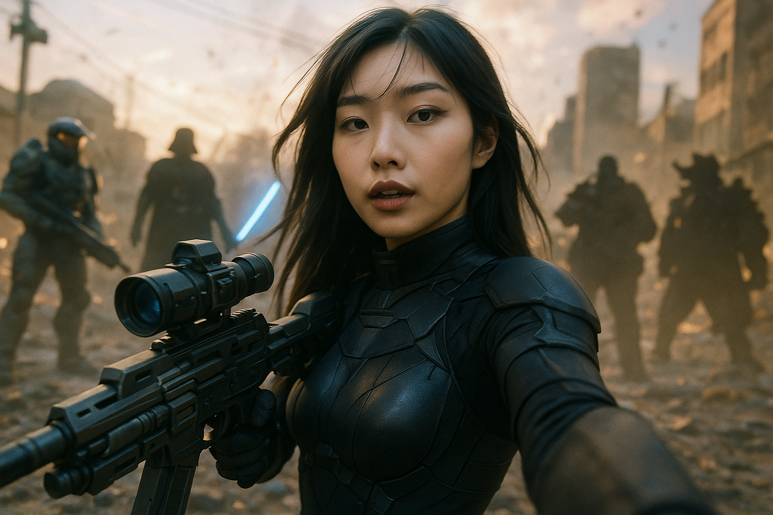 헤일로 린다 vs 스타워즈 크로스헤어 vs 팀포2 스나이퍼... 결국 누가 이길까?