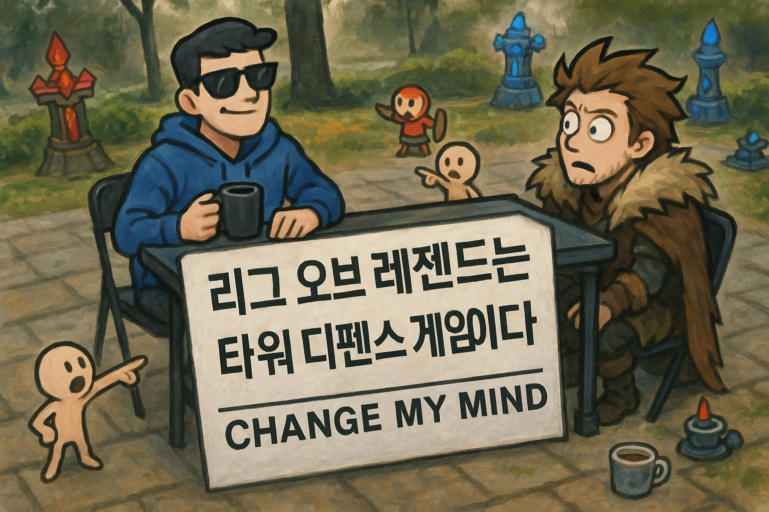 롤은 타워 디펜스 게임이다? 유저들 사이에서 뜨거운 논쟁 시작