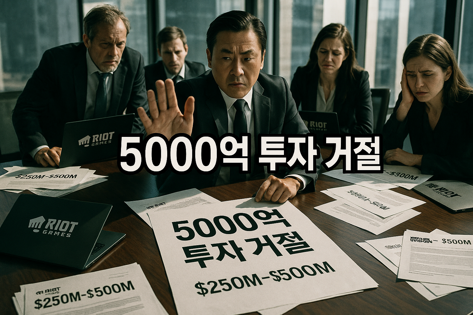 라이엇이 '애쉬스 오브 크리에이션'에 5000억 투자하려 했다가 무산됐다고?