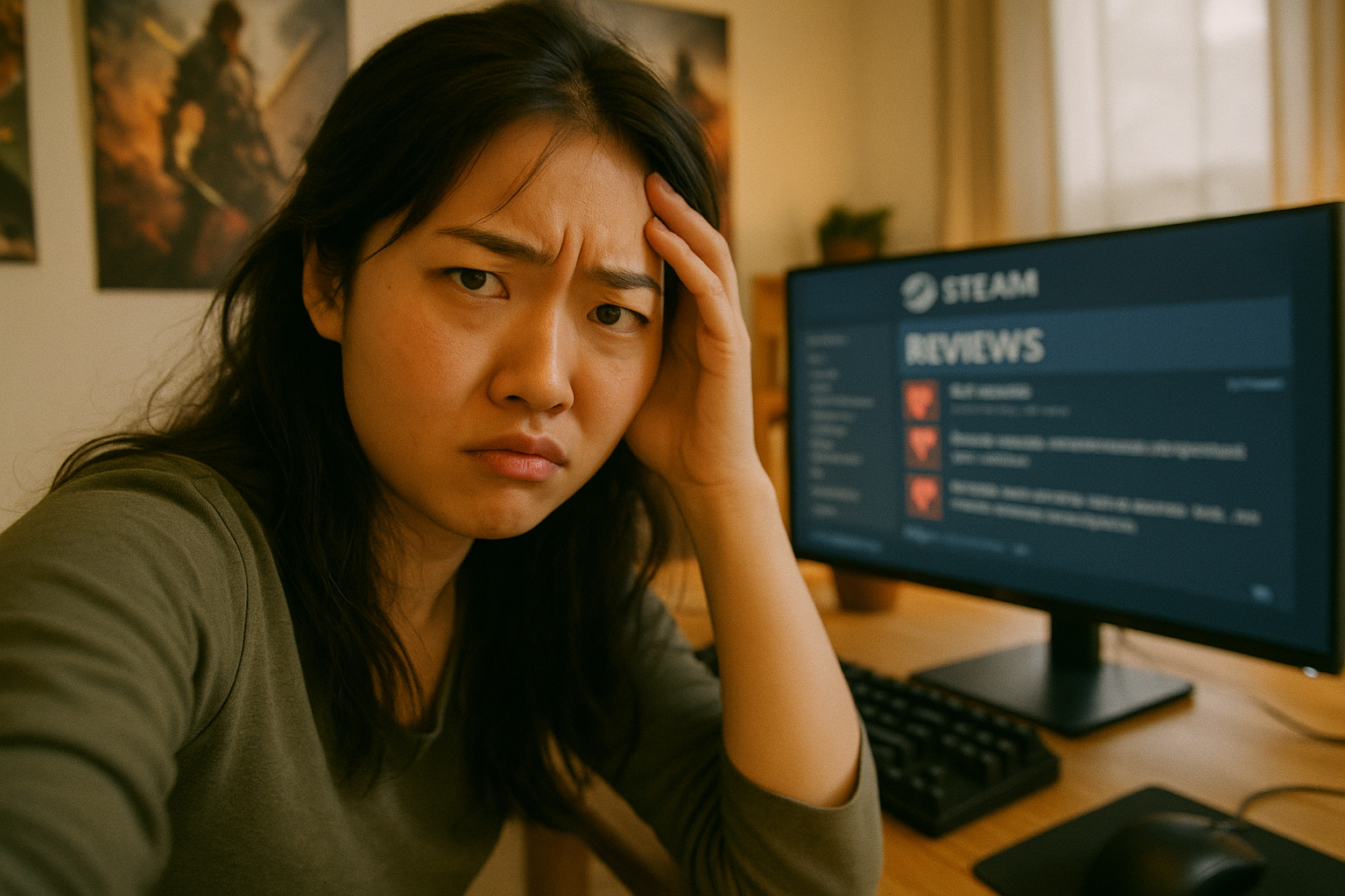 스팀 AI 표기 정책 발칵, 게임 개발자들 집단 괴롭힘 당해