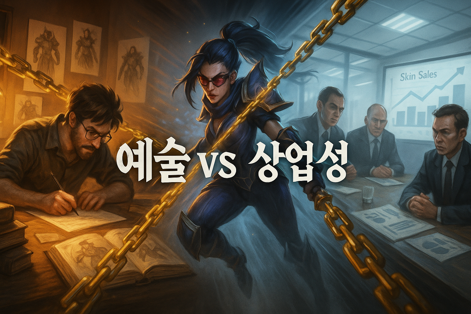 라이엇, 결국 스킨 장사를 위해 롤 세계관을 망치고 있다?