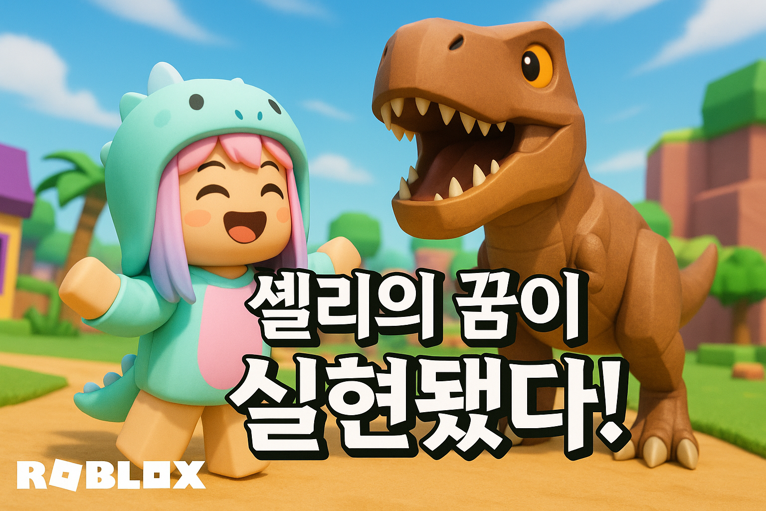 로블록스가 댄디스 월드를 공룡으로 홍보? 유저들 '셸리가 담당했나'