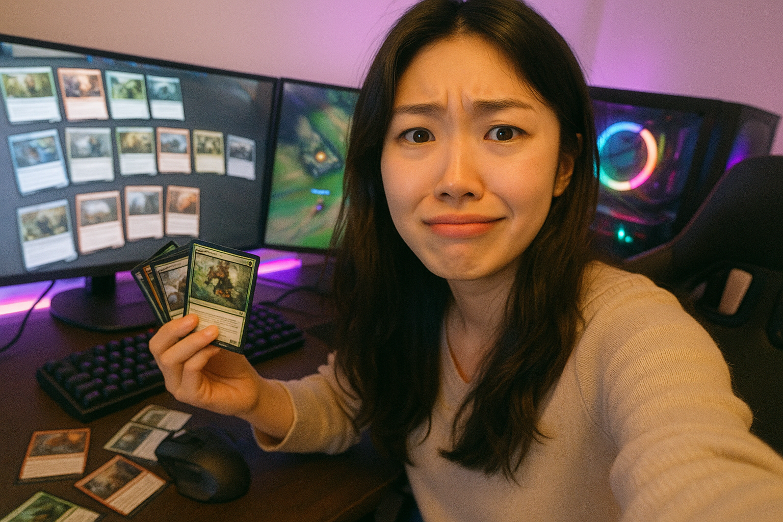 매직 더 개더링 유저들이 상대에게 롤 강제 플레이시키는 황당한 콤보 개발