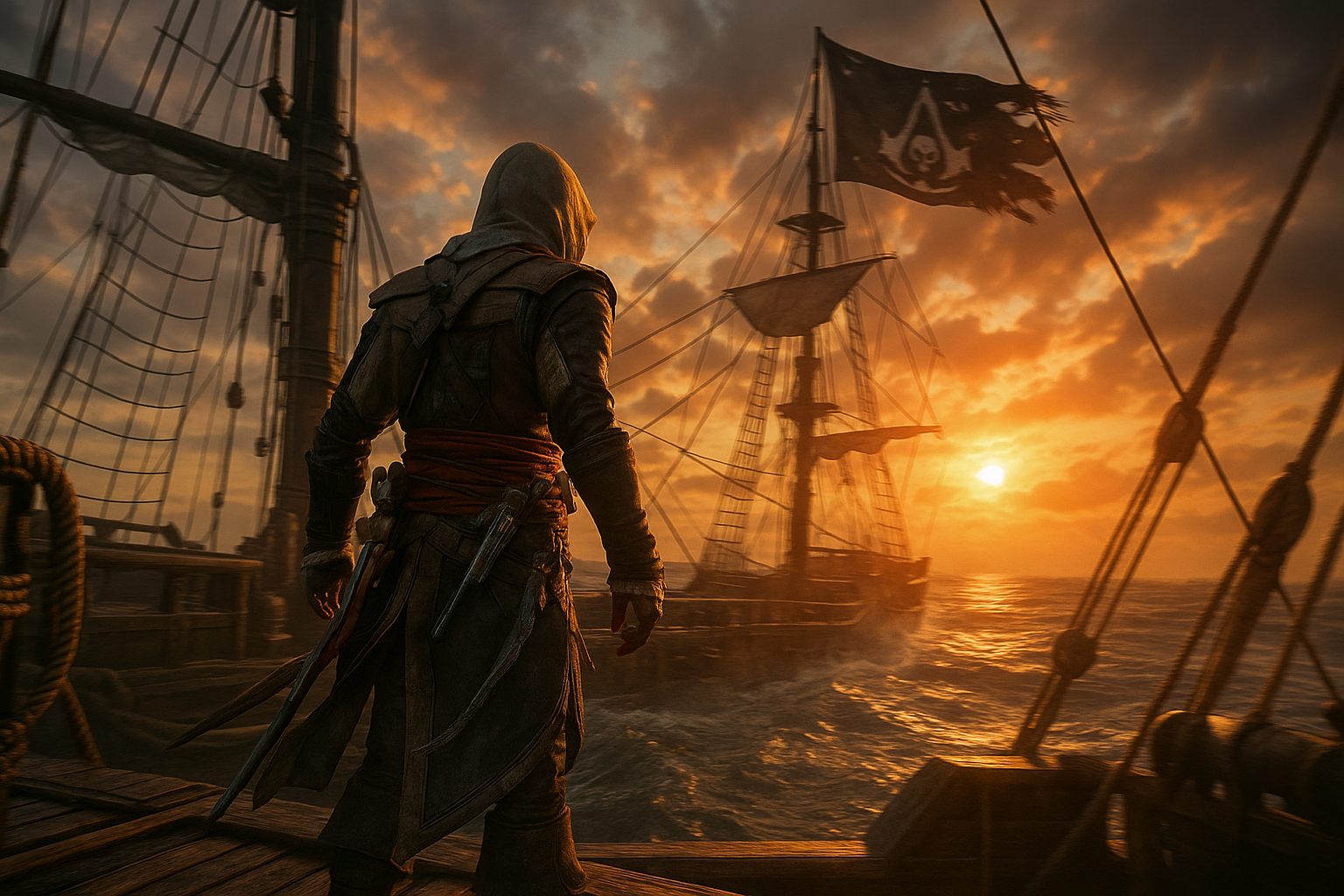 어쌔신 크리드 블랙 플래그 리마스터 발표에 팬들 열광 "내 기억 속 그래픽이 현실이 되다"