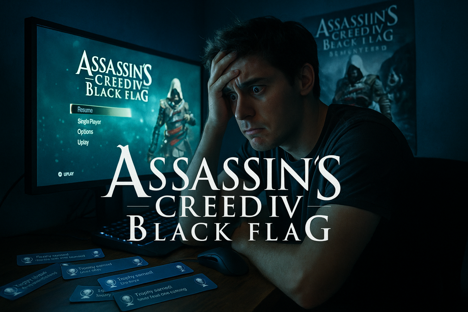 어쌔신 크리드 블랙플래그 리마스터 발표에 트로피 헌터들 발칵