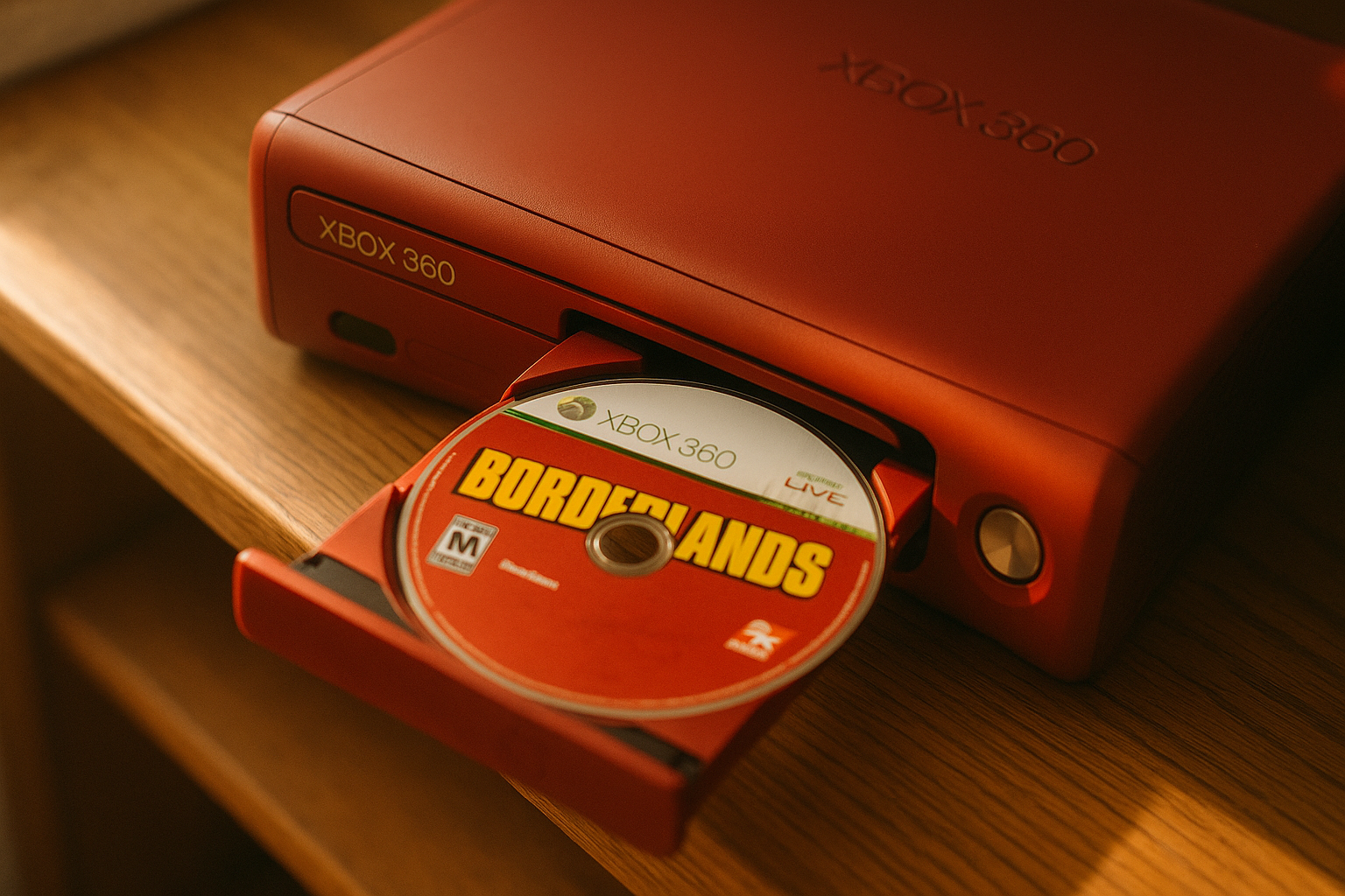 추억의 엑박360, 게임과 본체 색깔이 완벽하게 매치된 순간