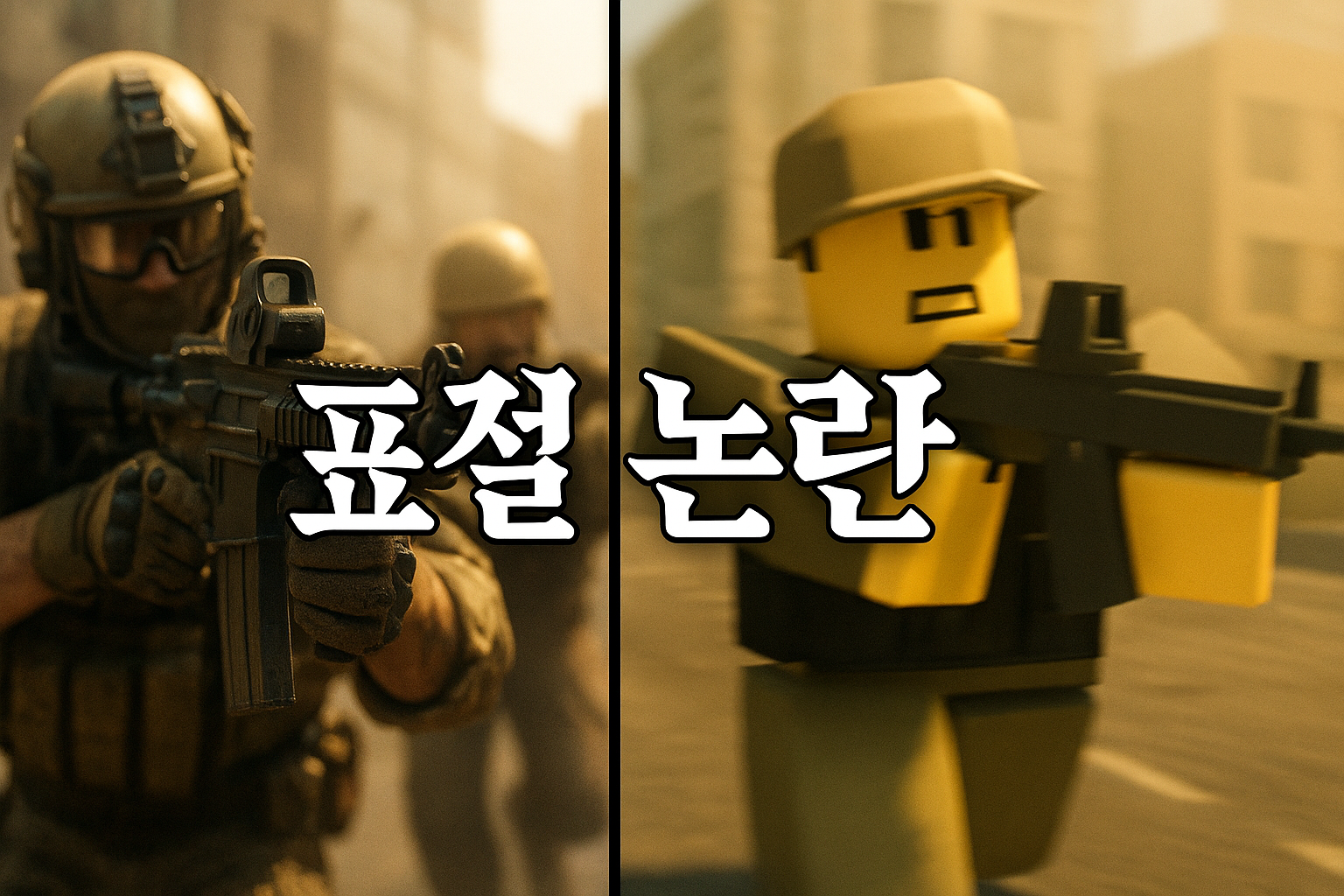 로블록스 게임사가 '레디 오어 낫' 스크린샷 도용해 발칵