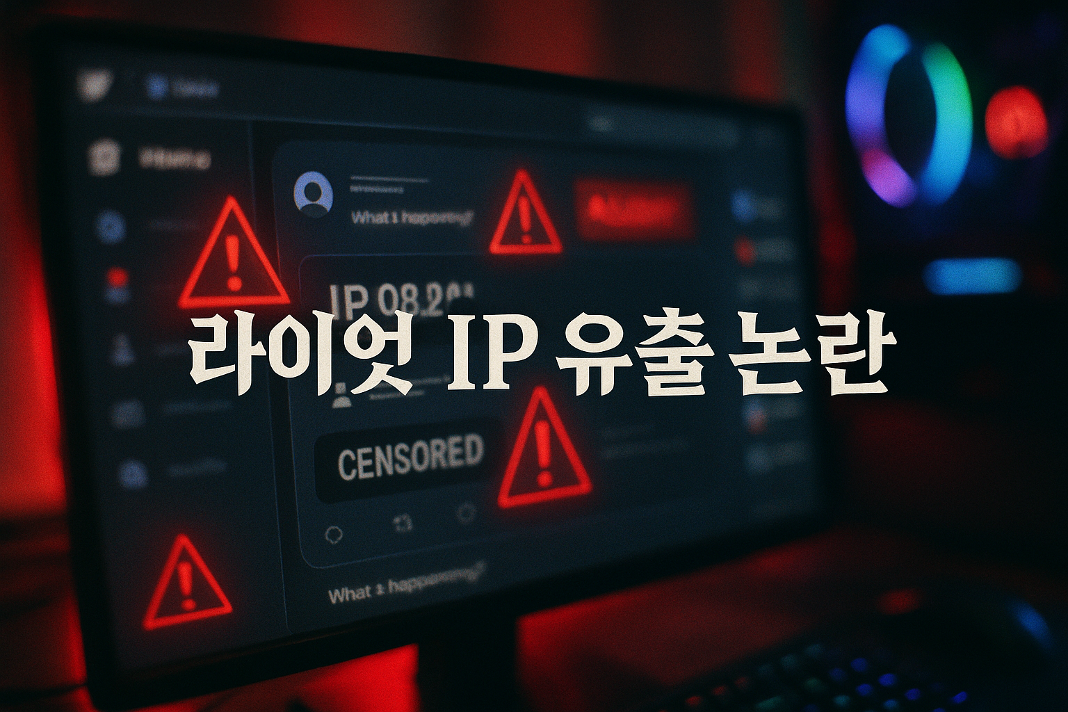 라이엇 개발자가 트위치 스트리머 IP 주소 공개해 발칵... 결국 소송까지