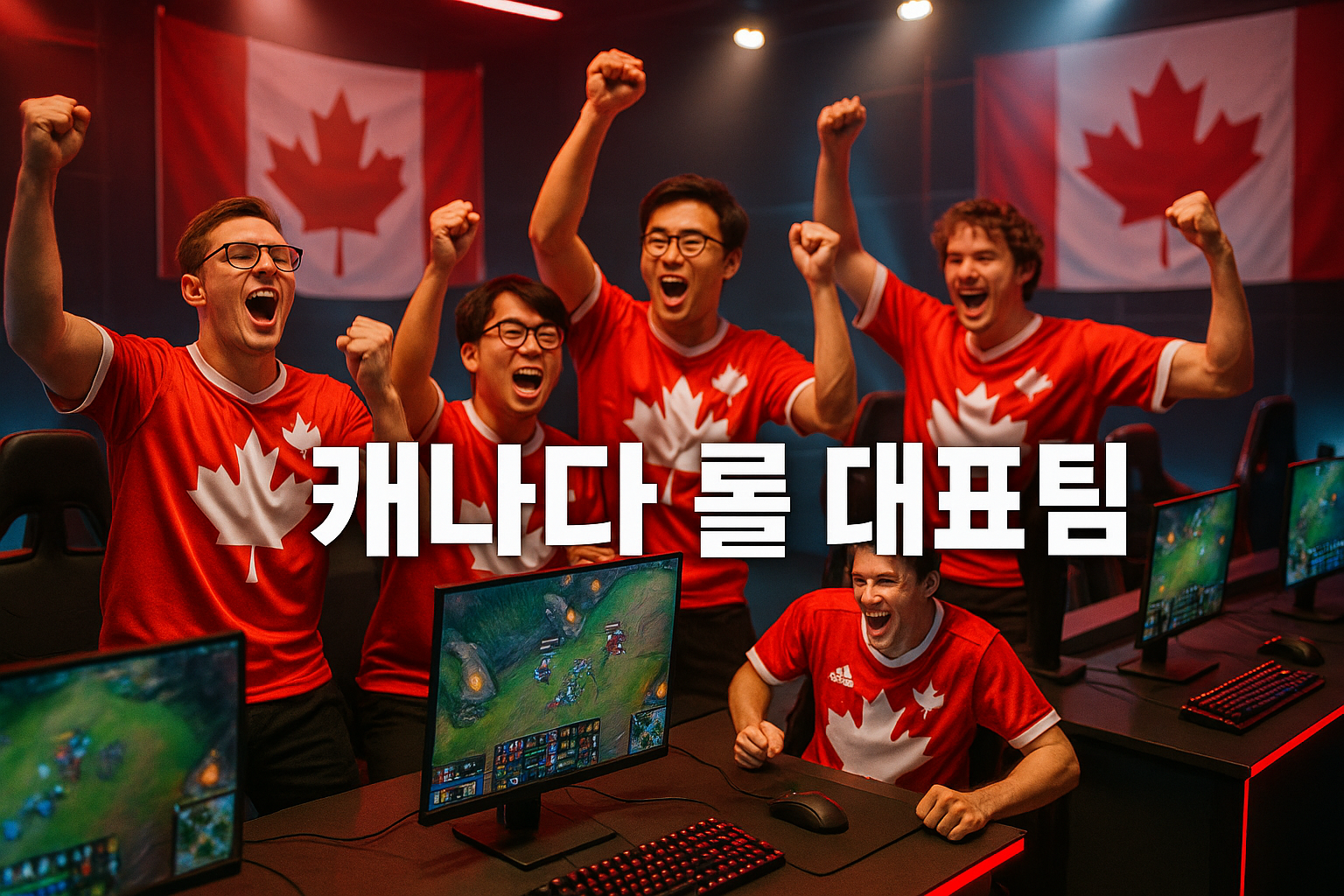 캐나다, 이스포츠 네이션스 컵 롤 대표팀 명단 발표... 'LCS보다 강하다'는 평가 속 자무도 비자 이슈 여전