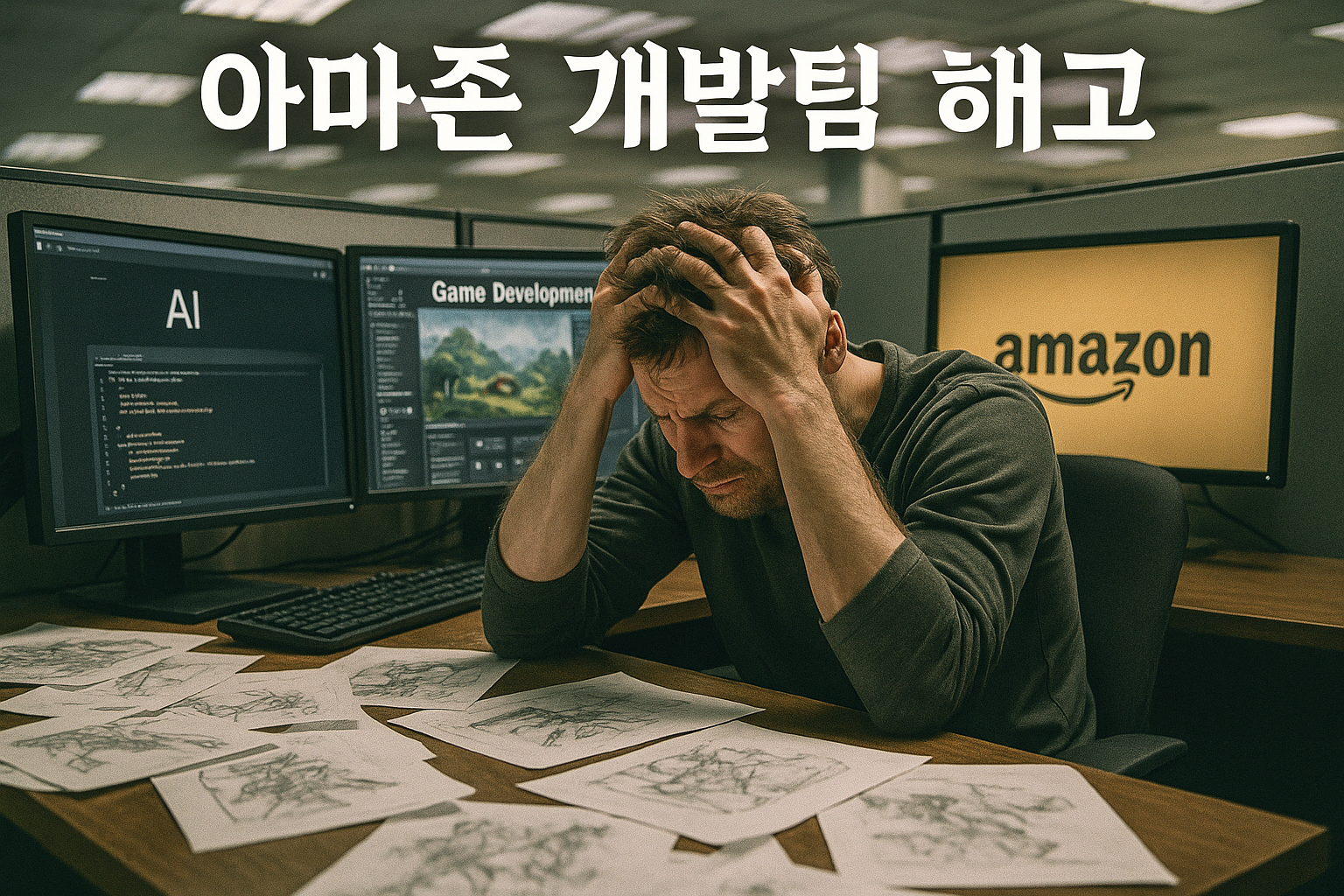 아마존, AI 게임 개발하라며 압박했다가 결국 개발팀 해고