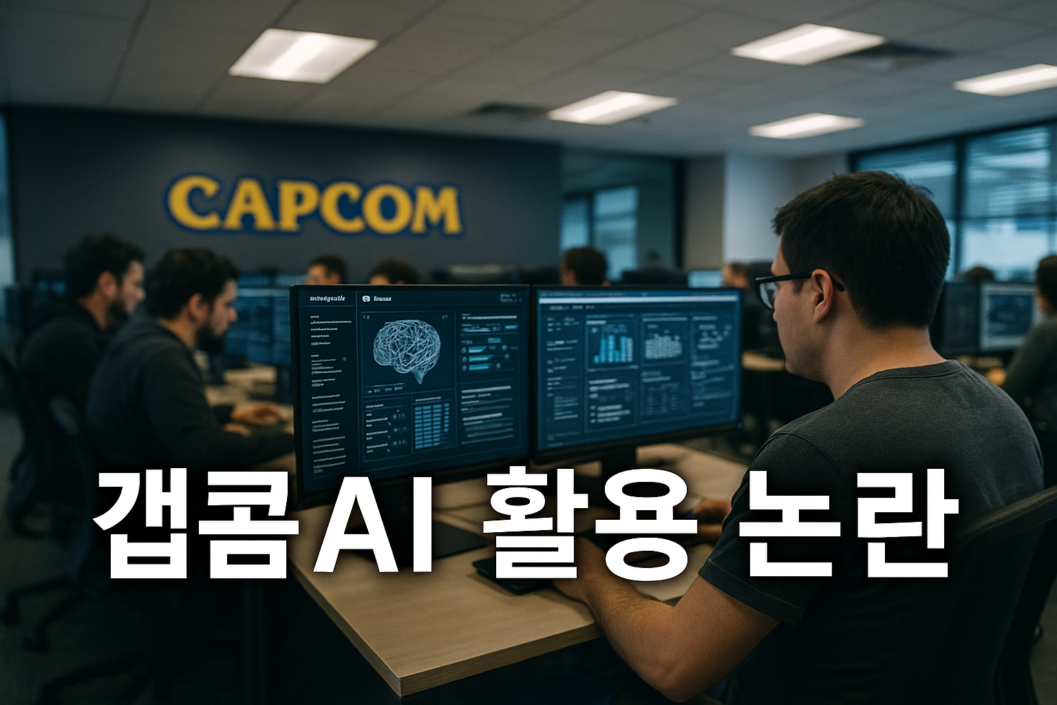 캡콤, 게임 개발에 생성형 AI 활용 사실 공개... "단순 작업에만 쓴다"