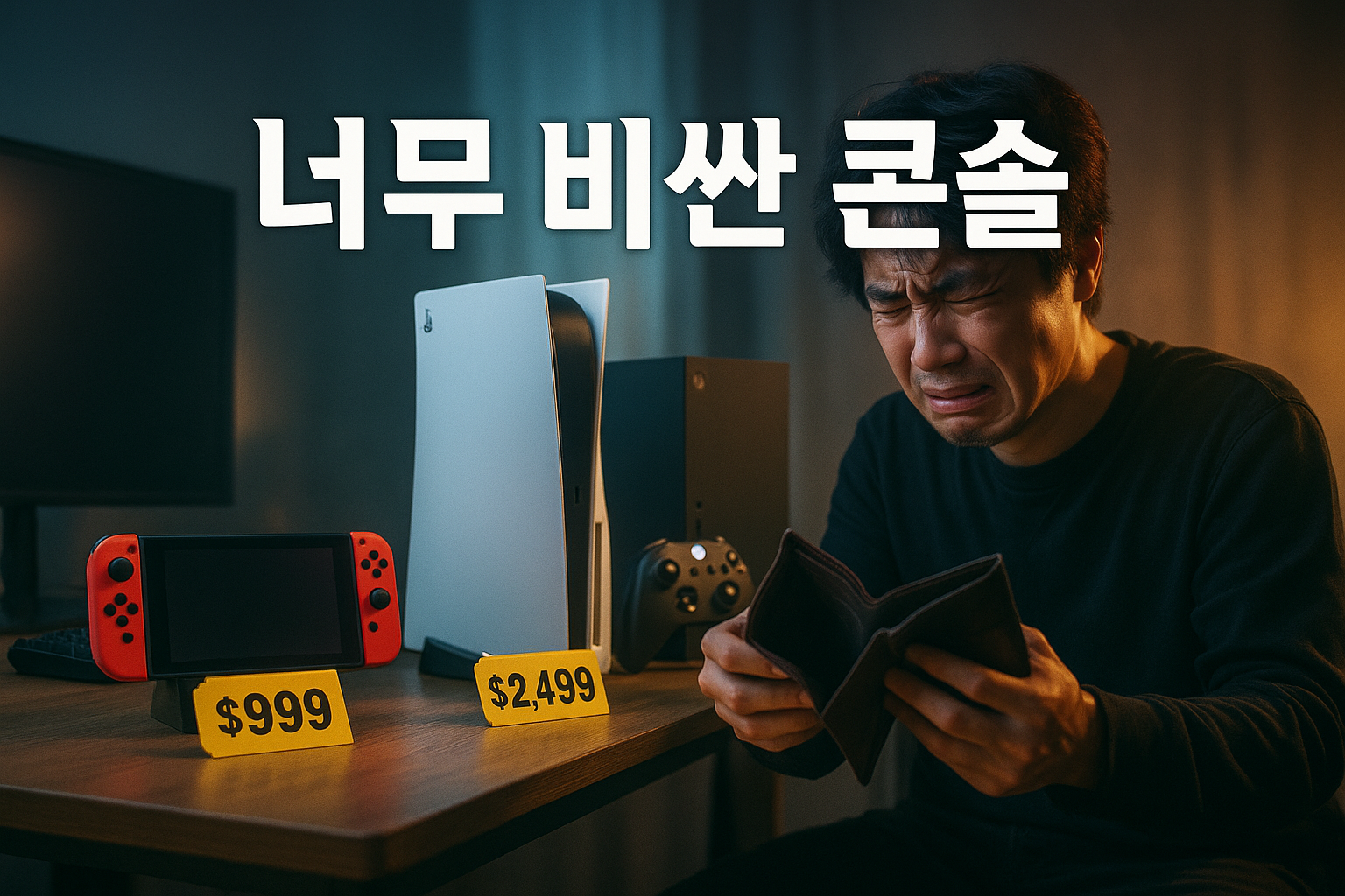 결국 콘솔게임기는 너무 비싸져서 망할 운명? 게이머들의 절망적인 반응