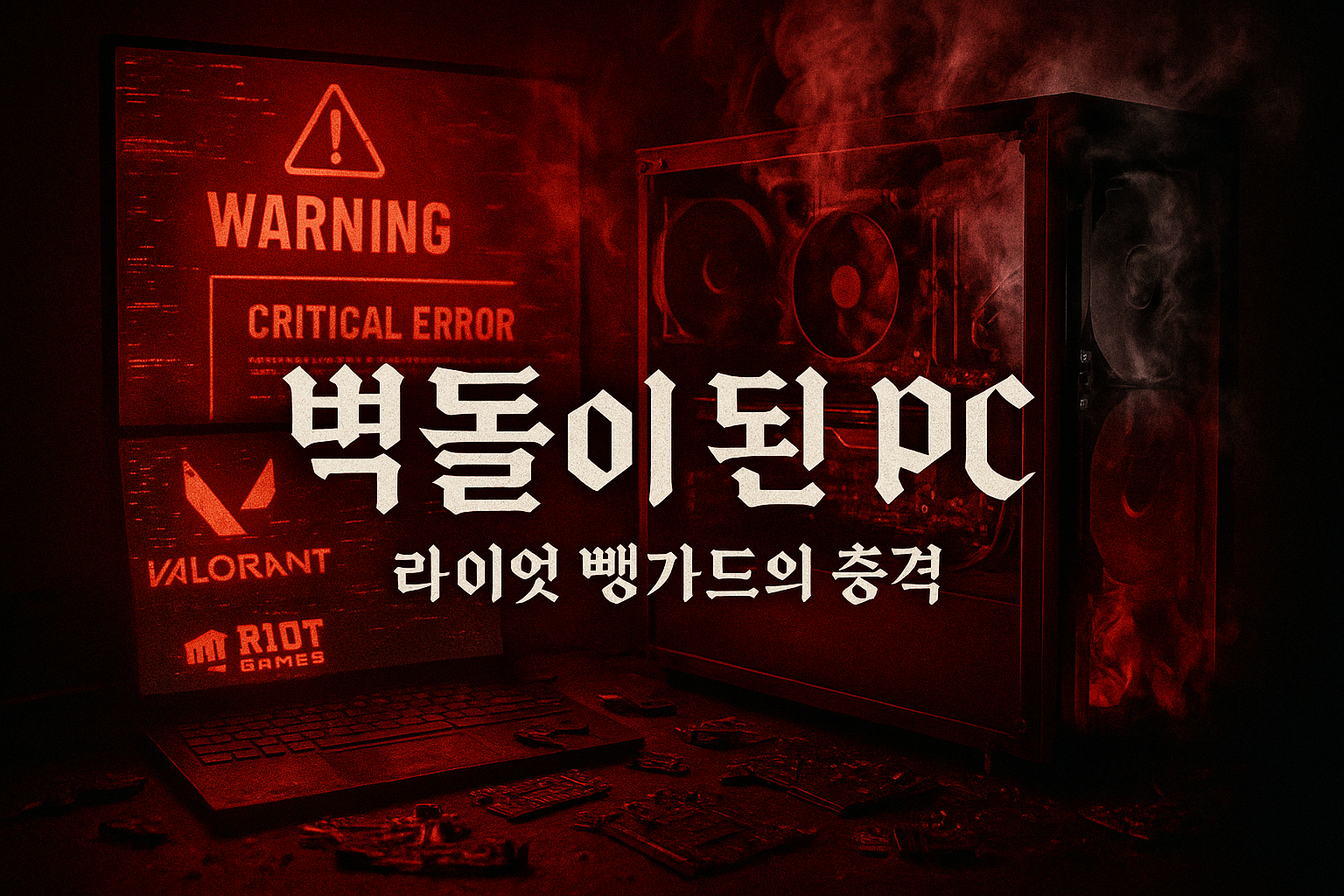 라이엇 게임즈, 발로란트 해커 PC를 '벽돌'로 만드는 신기술 도입... 법적 논란 폭발