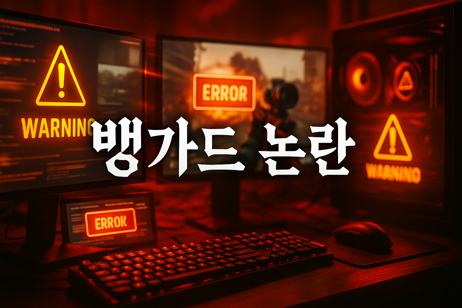 라이엇 '뱅가드가 PC 하드웨어 고장낸다고?' 결국 치트 하드웨어만 무력화시킨다고 해명