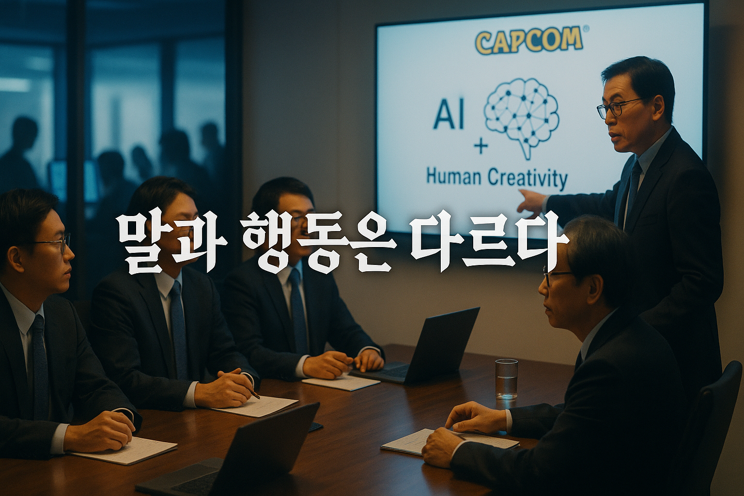 캡콤 'AI는 창작자를 대체가 아닌 지원해야' 발언에 게이머들 냉소적 반응