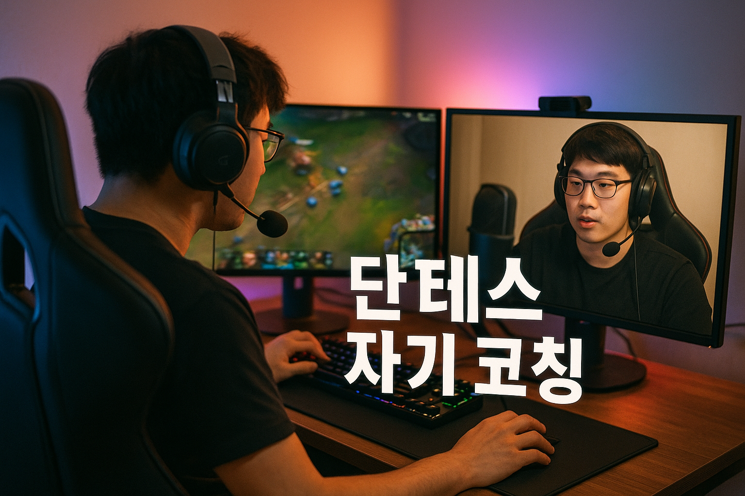 단테스가 단테스를 코칭한다고? 롤 스트리머의 기상천외한 자기계발법이 화제