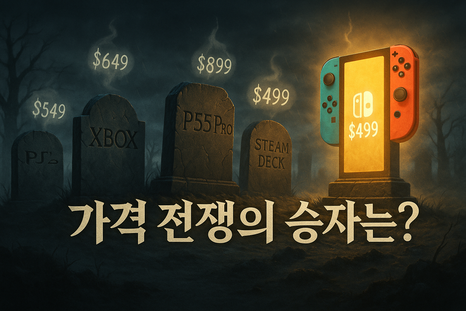 게임기 가격 인플레이션, 결국 닌텐도만 살아남는다?